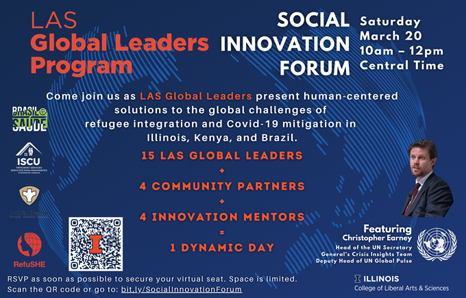 Inaugural LAS Social Innovation Forum - Saturday, March 20 @ 10am via Zoom