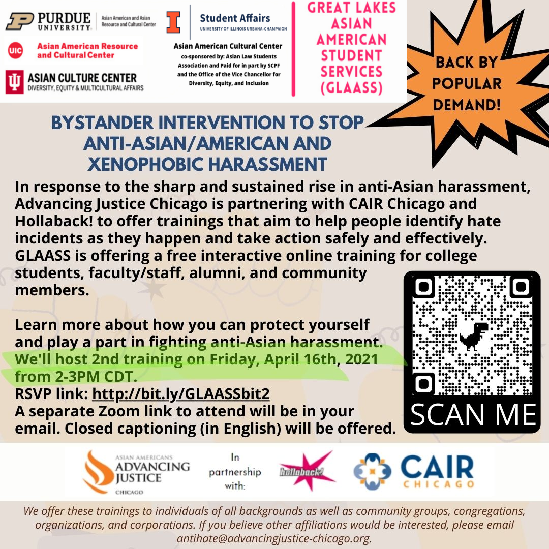 AACC's Bystander Intervention to Stop Anti-Asian American and Xenophobic Harassment