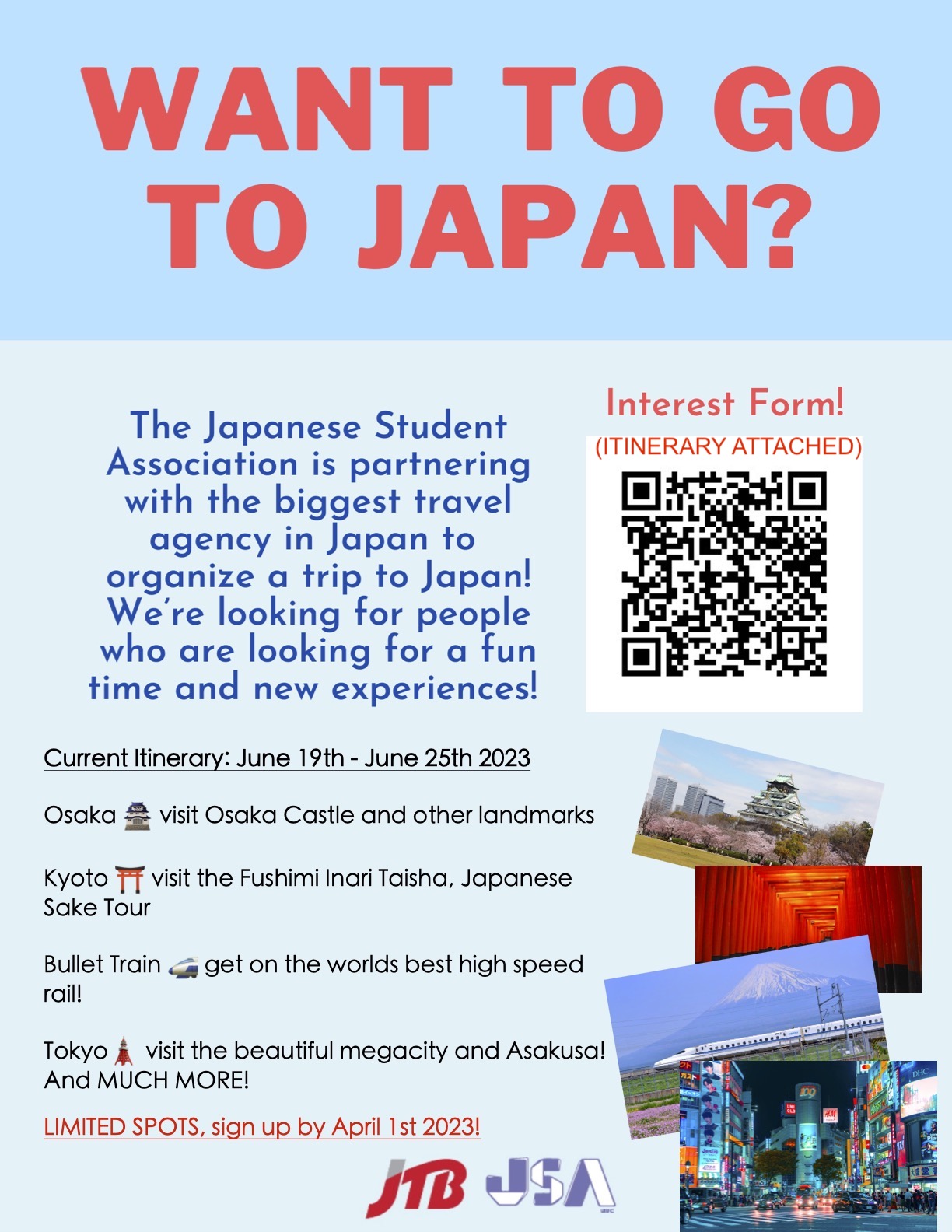 JTB x JSA Japan Travel Summer 2023