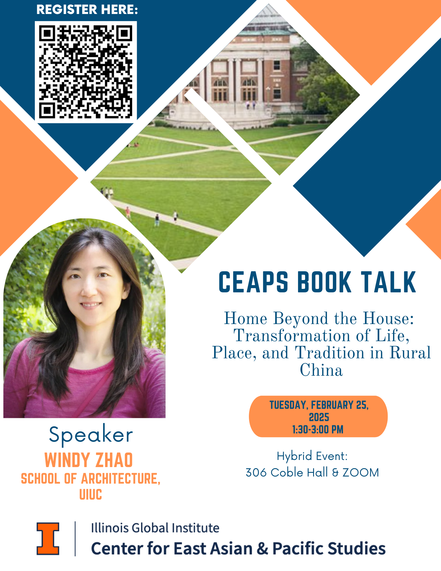 CEAPS Book Talk with Windy Zhao