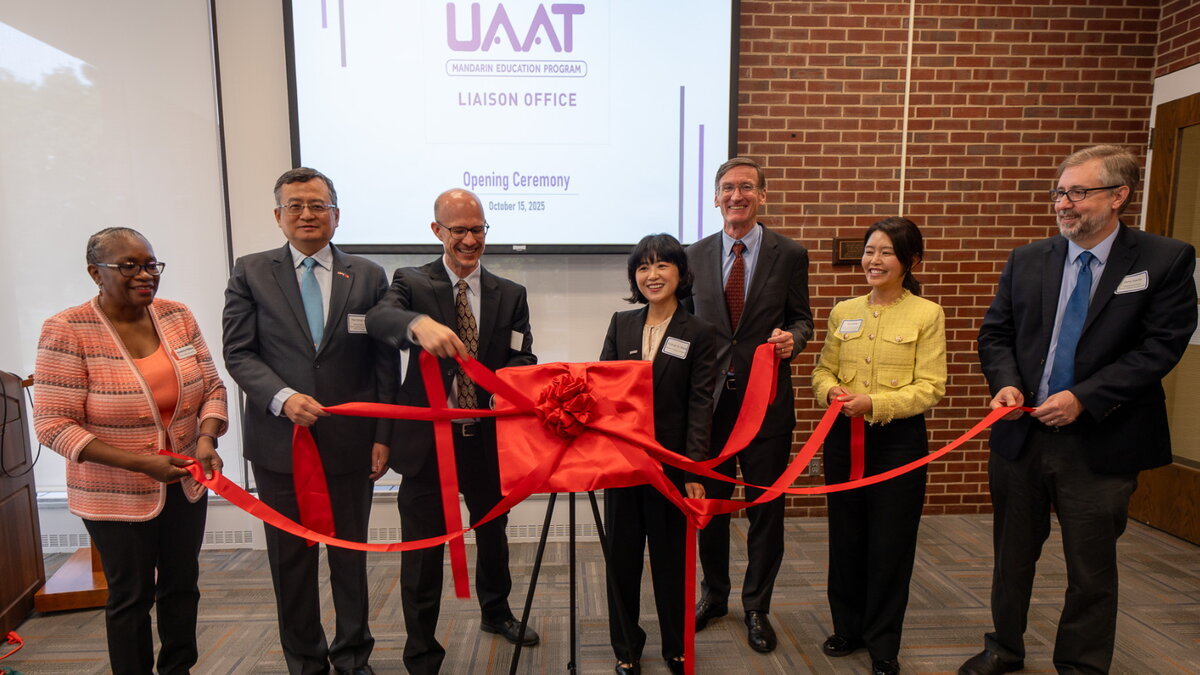 Liaison office opening ceremony