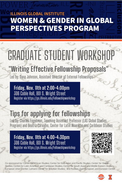Graduate Student Fellowshp Workshop