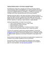 Teaching Assistant position in the Korean Language Program