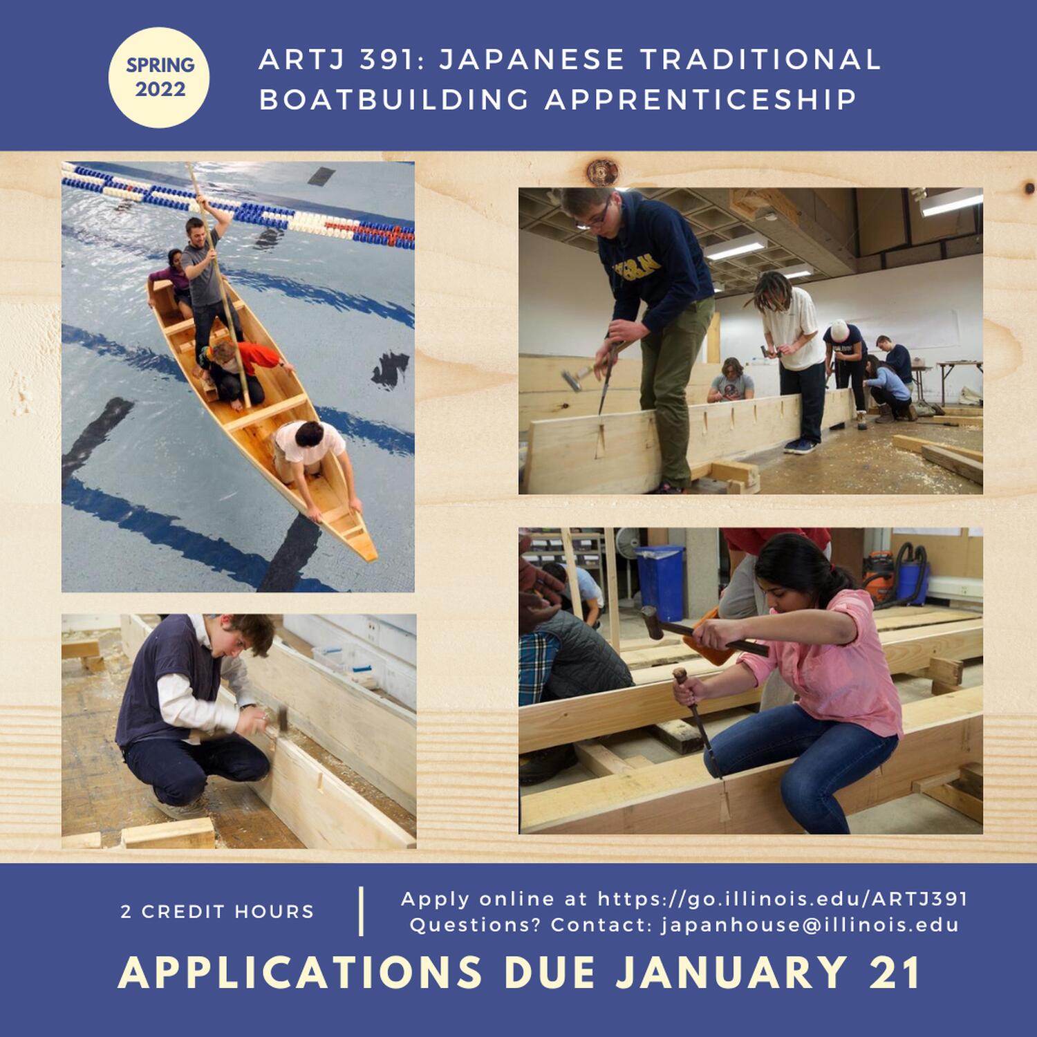 Japanese Traditional Boatbuilding Apprenticeship